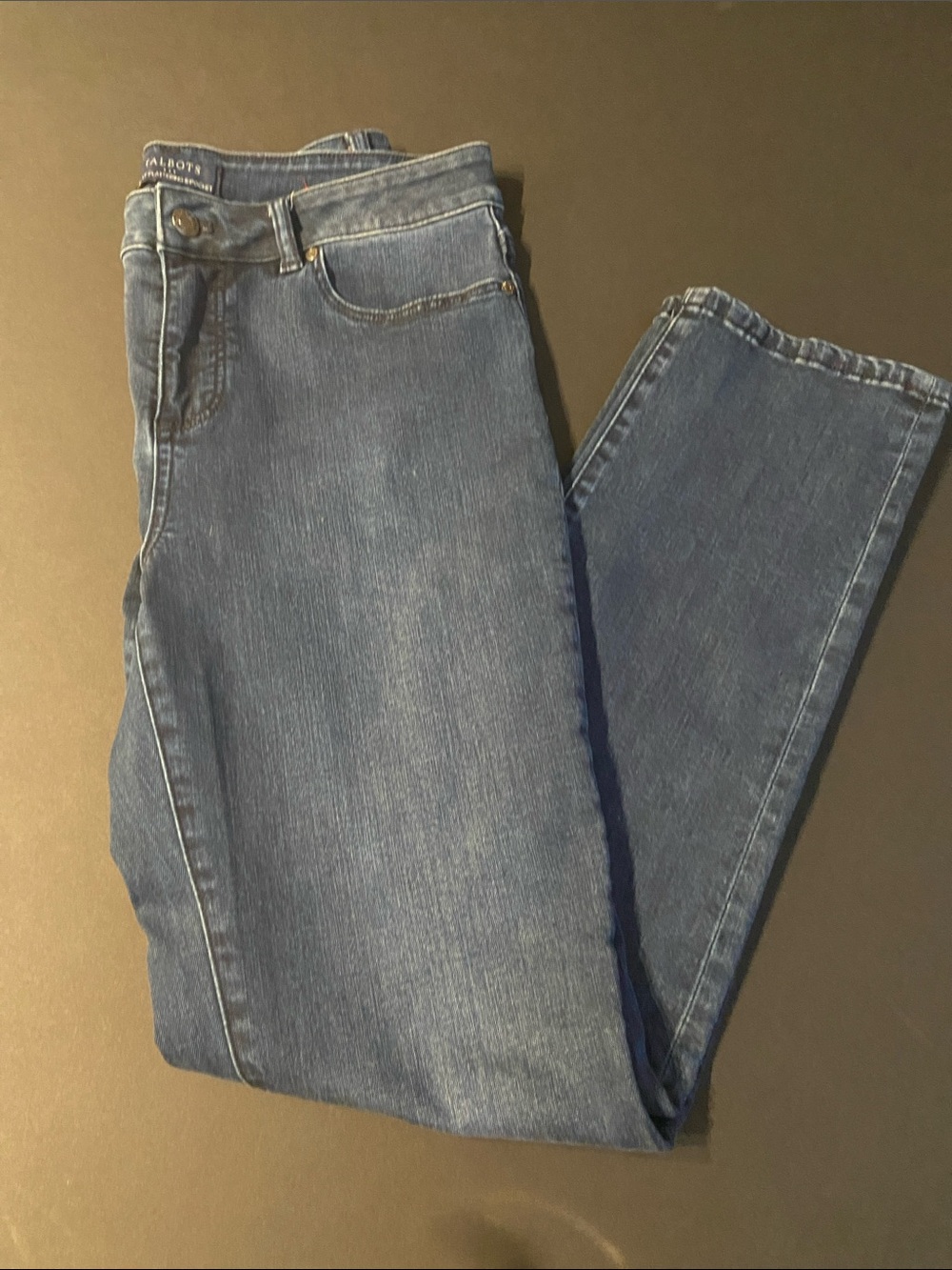 Talbots Simply Flattering Dark Blue Jeans